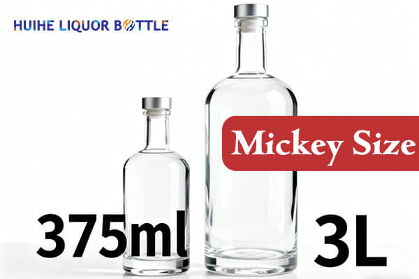 botella tamaño mickey