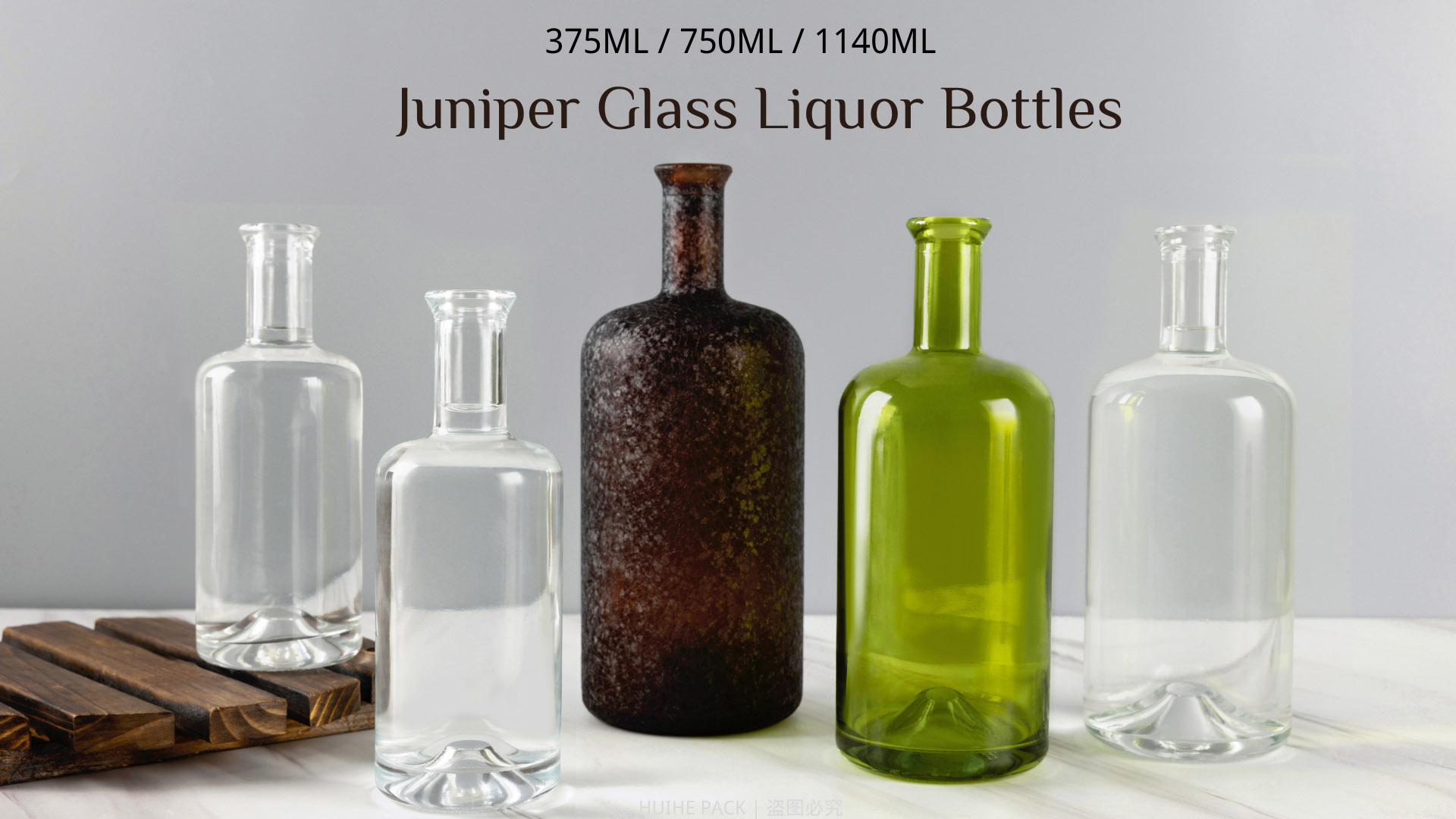 JUNIPER LIQUOR BOTTLE Botella de licor de enebro