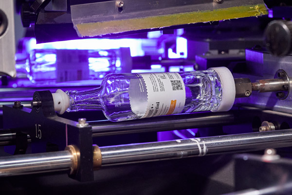 botella de alcohol personalizada