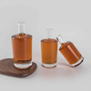 Botellas de vidrio alcohólicas redondas de 375 ml, 500 ml y 700 ml a granel