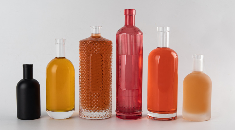 botellas de vidrio para whisky