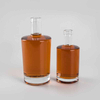 Botellas de vidrio alcohólicas redondas de 375 ml, 500 ml y 700 ml a granel