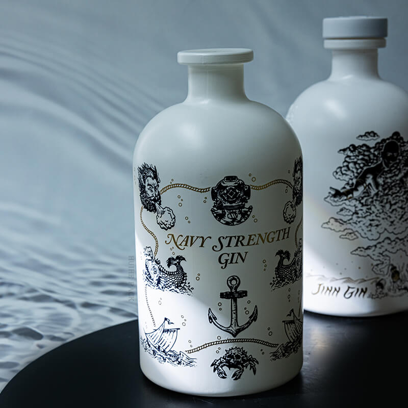 Patrones de estampado caliente Botella de licor-9