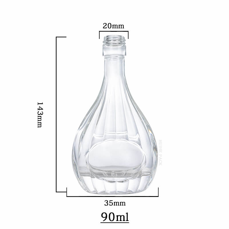 pear mini liquor bottle-capacity Pear mini licor-capacidad para botellas