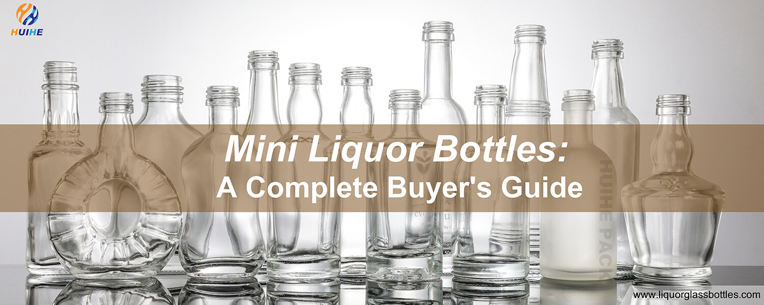 mini botellas de licor vac&iacute;as