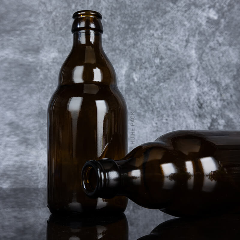 Botella de licor &aacute;mbar01-8