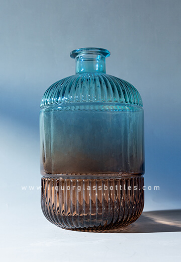 Botella de vino de frutas