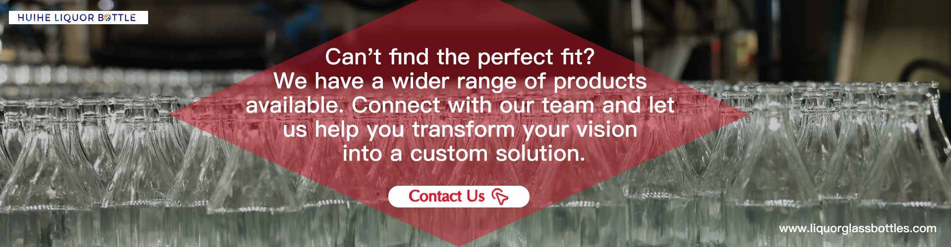 contacto de banner de bebida