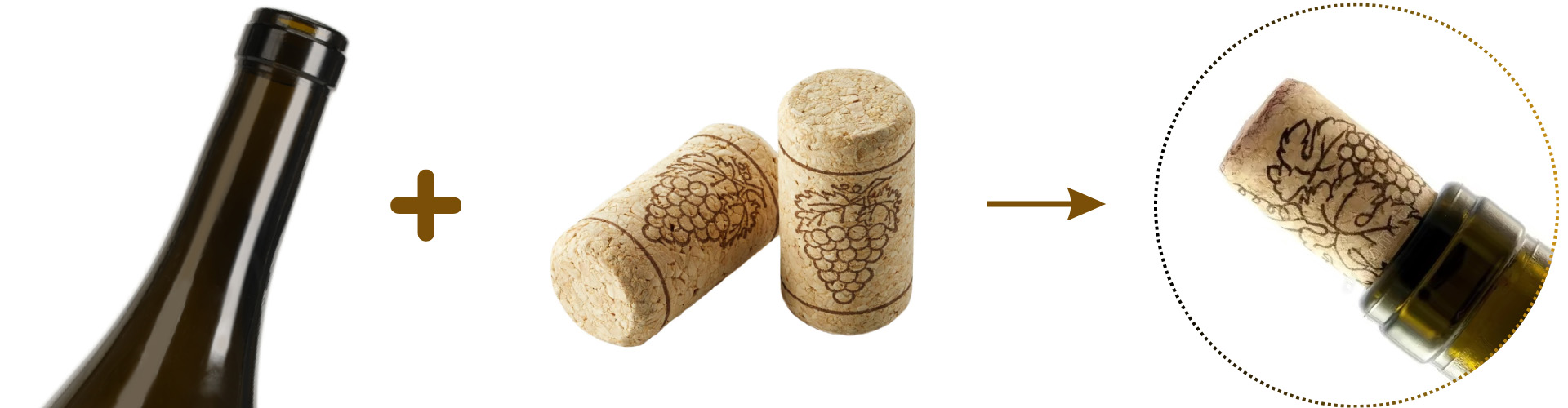 wine cork corcho de vino