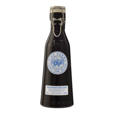 Botella de crema irlandesa Five Farms de 750 ml
