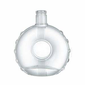LifeBuoy forma diseño único de liquor de vidrio transparente