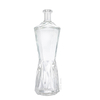 1500 ml de botella de esp&iacute;ritu de vidrio vac&iacute;o irregular con corcho de metal