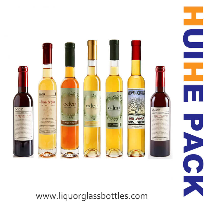 botella de sidra helada