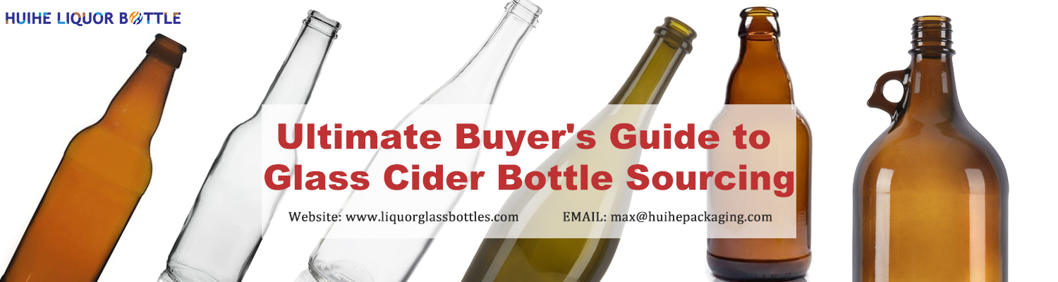 Banner de la Gu&iacute;a para el abastecimiento de botellas de sidra de vidrio