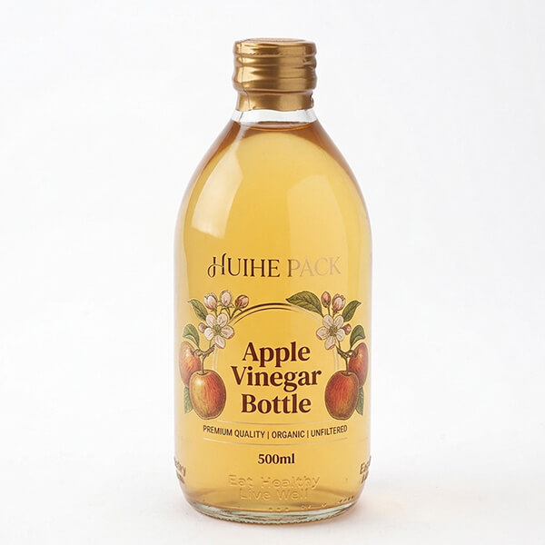 Botellas de vidrio de vinagre de 500 ml