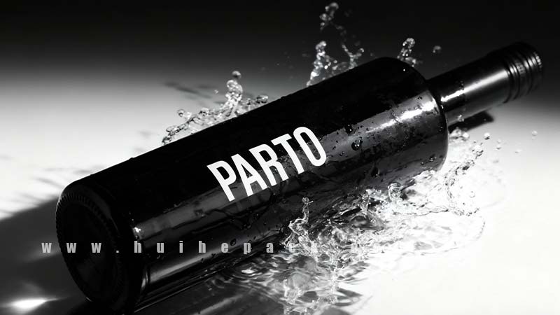 Botellas de whisky redondas versus cuadradas - botella de whisky redonda