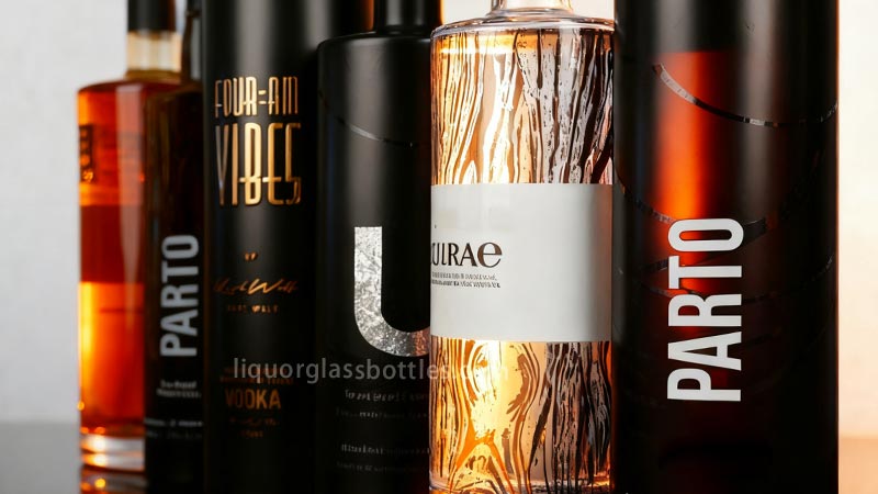 750 ml de botella de licor onza-2