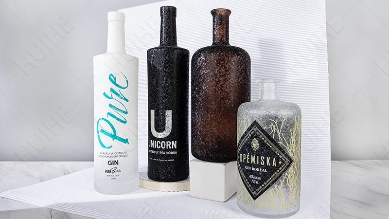 Ruptura de botellas de vidrio personalizadas o est&aacute;ndar