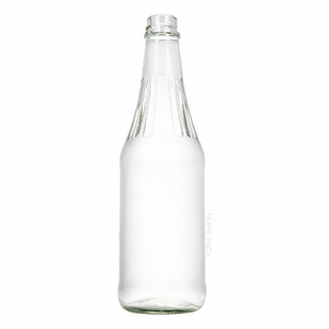 Fabricante chino de botella de bebida de jugo de vidrio de 550 ml