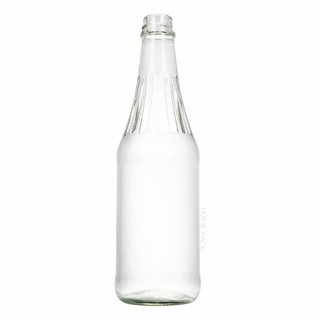 Fabricante chino de botella de bebida de jugo de vidrio de 550 ml