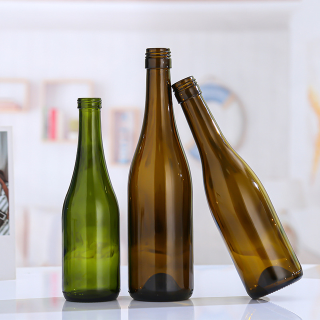 Botella de copa de vino con tapa de corcho, color marrón, verde y burdeos