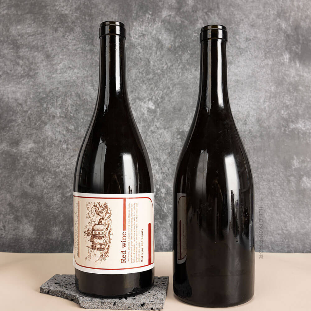 botella de vino tinto