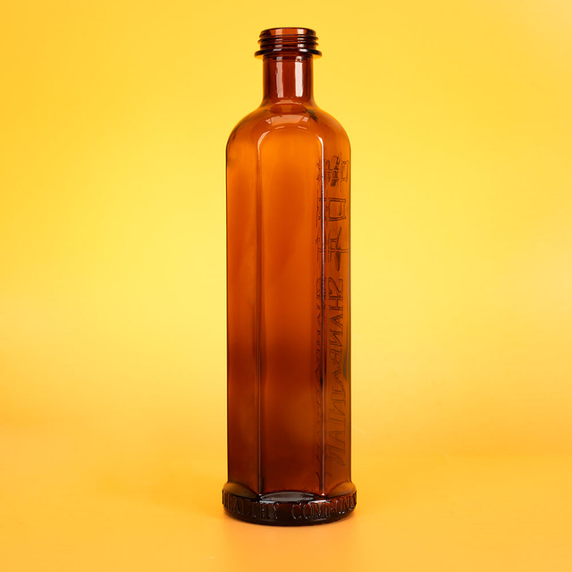 Botellas de whisky de vidrio hexágono 50cl personalizado