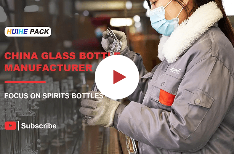 video de producci&oacute;n de botellas de licor