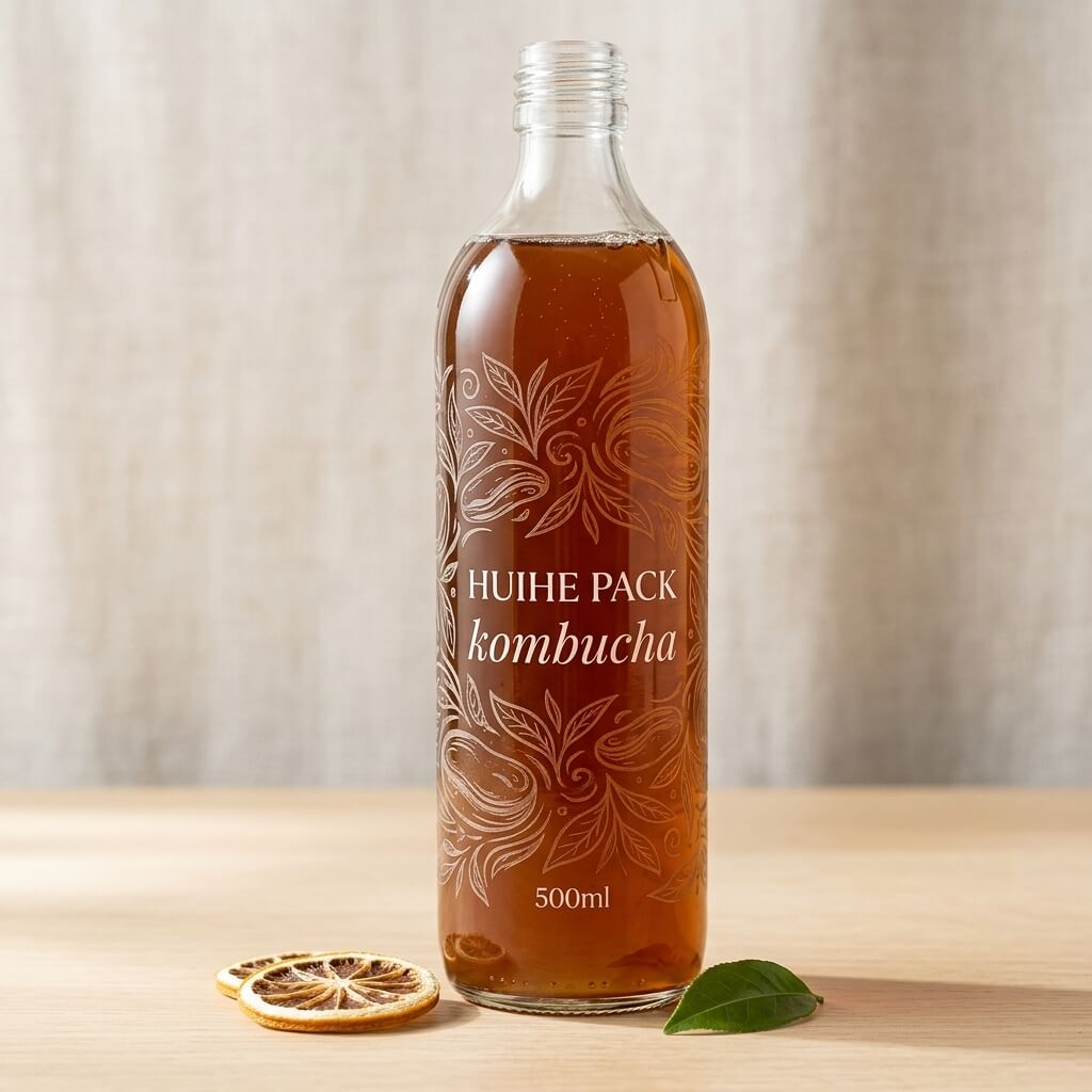 Al por mayor botellas de vidrio kombucha