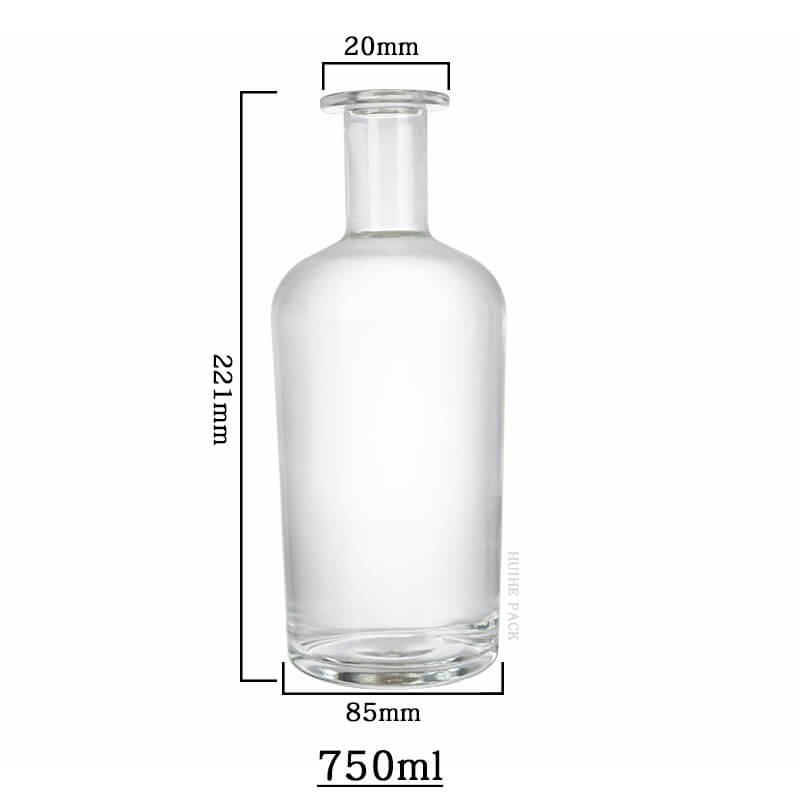 round shoulder liquor bottle capacity capacidad de botella de licor de hombro redondo