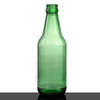 Botellas de cerveza de sidra verde esmeralda de 330 ml con tapa de corona