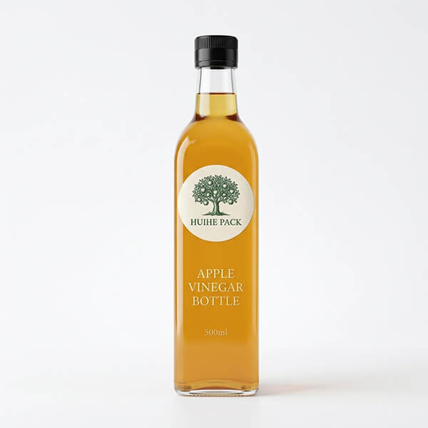 Botellas de vidrio marasca para vinagre