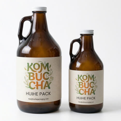 botellas de cerveza kombucha