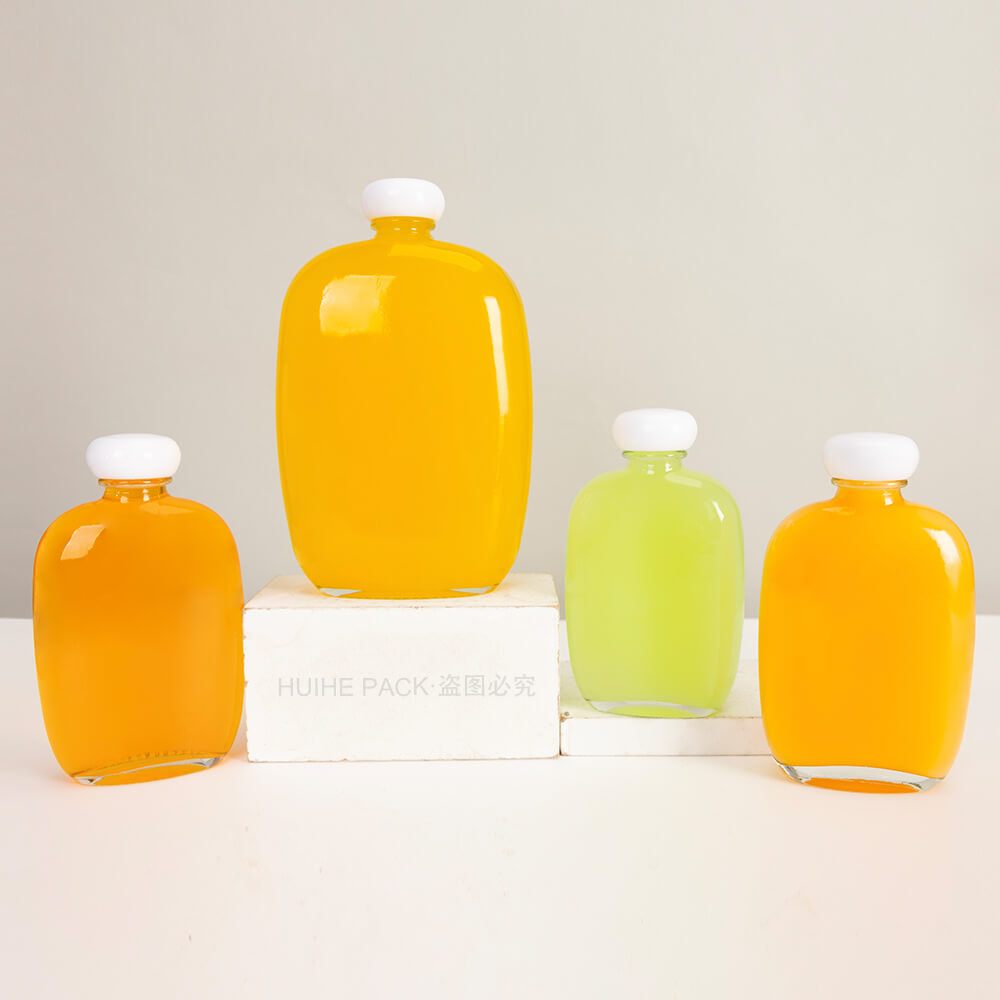 botellas de vidrio para jugo