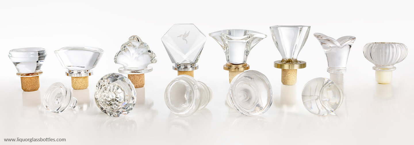 Corcho superior de vidrio