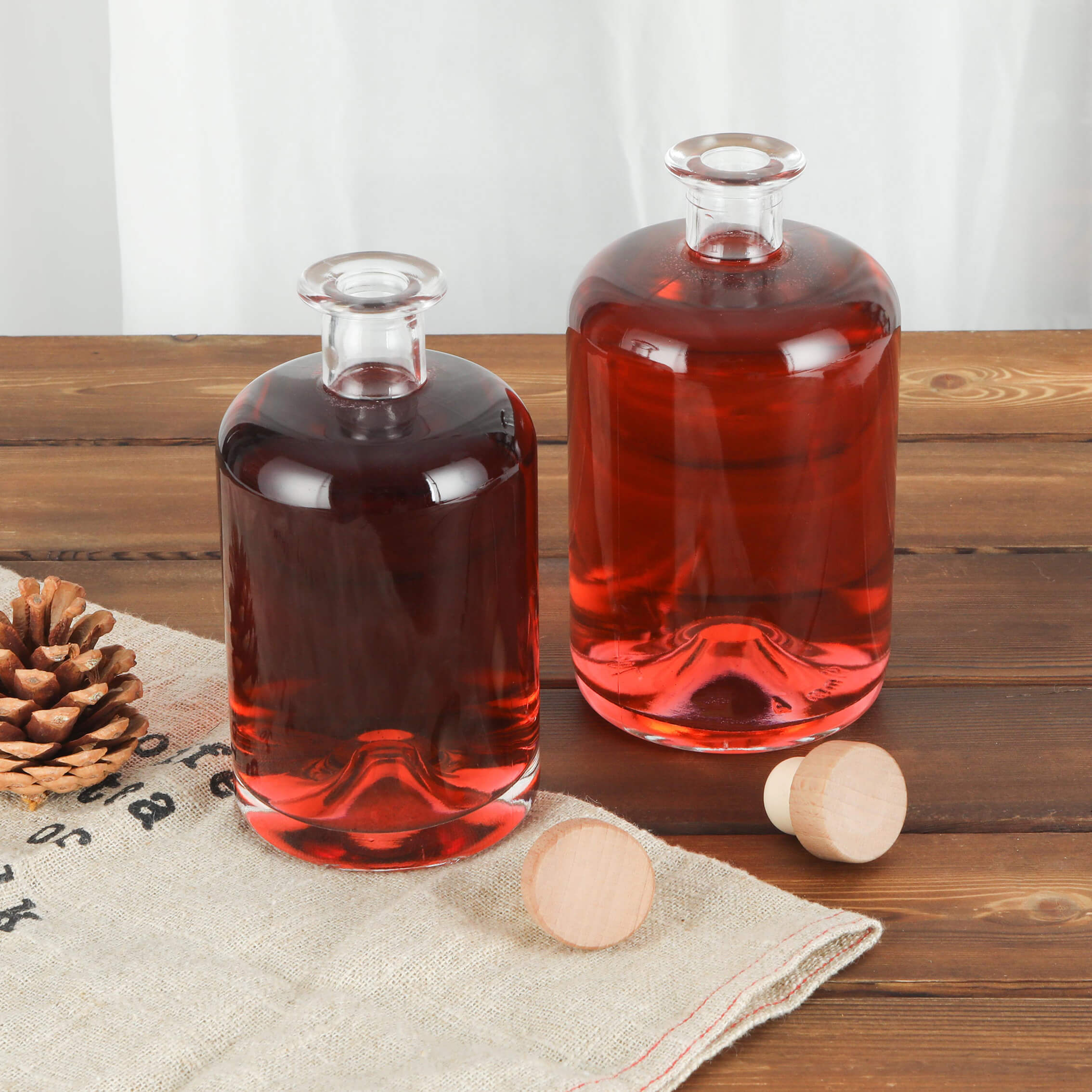 botella de vidrio farmac&eacute;utico