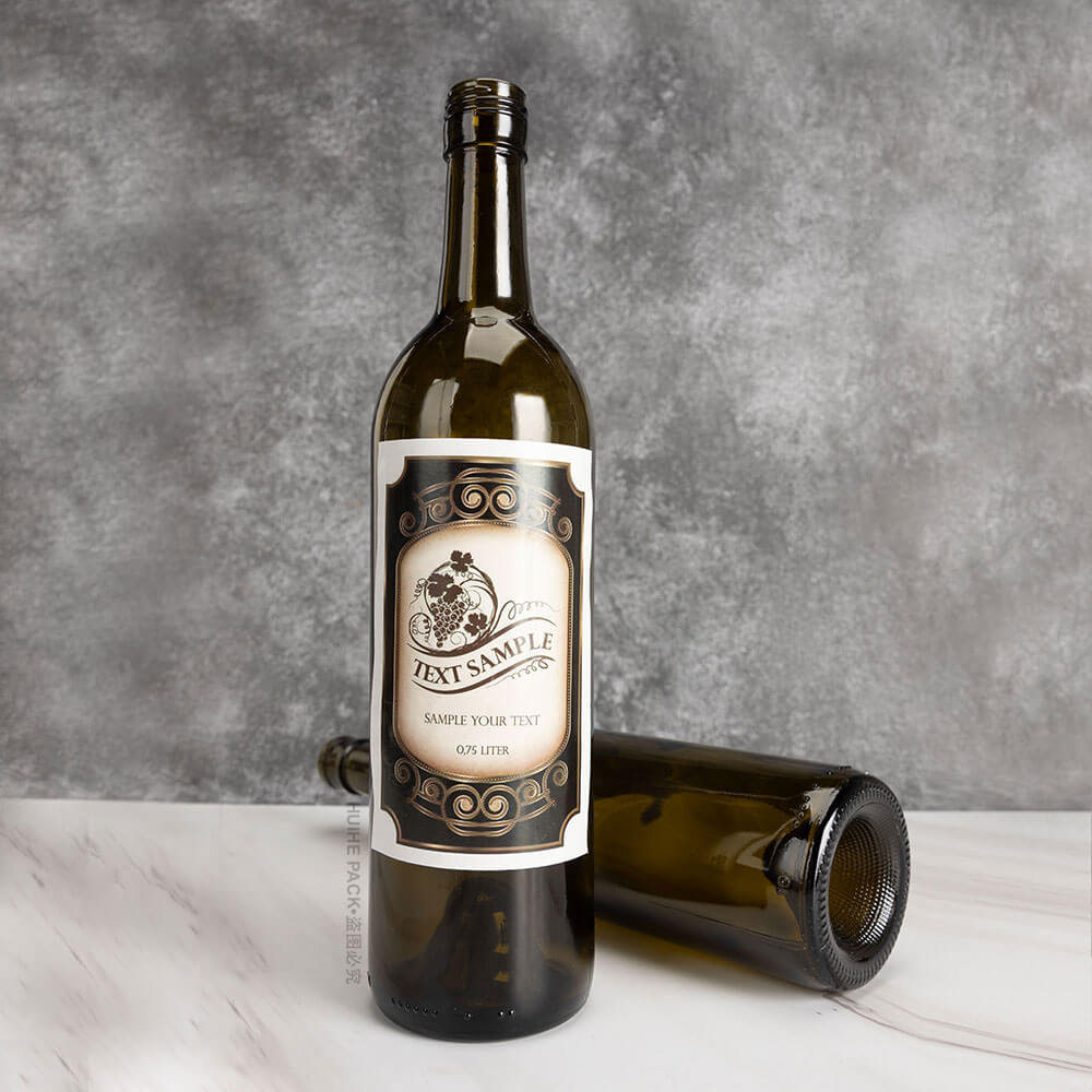 botella de copa de vino de 750 ml