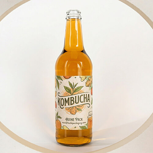 botella de t&eacute; kombucha