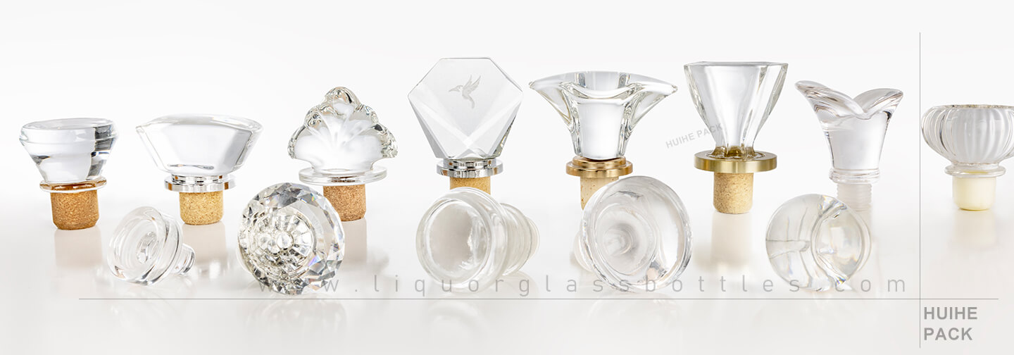 Corcho superior de vidrio