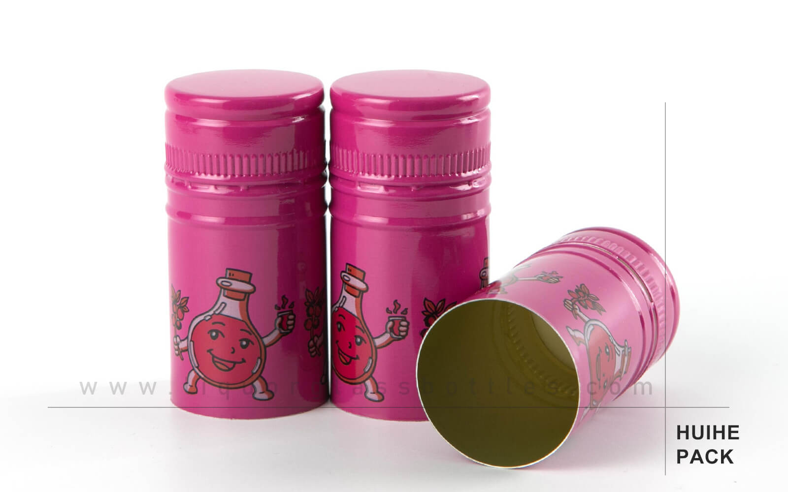 Tapones de rosca ROPP rojos