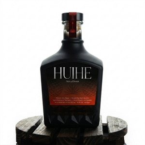 Decantador de whisky de cristal cuadrado con tapa de corcho de 750 ml