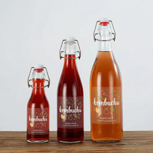 Botellas de kombucha con tapa abatible a la venta