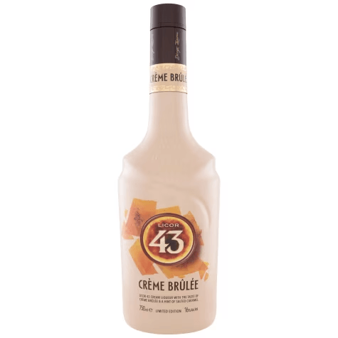 Botella de licor 43 Creme Brulee de 750 ml.