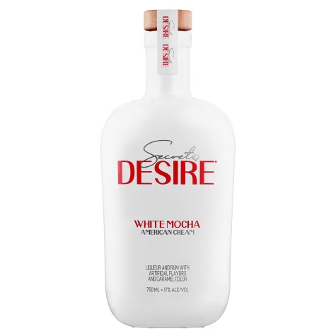 Botella de crema americana Secret Desire White Mocha de 750 ml