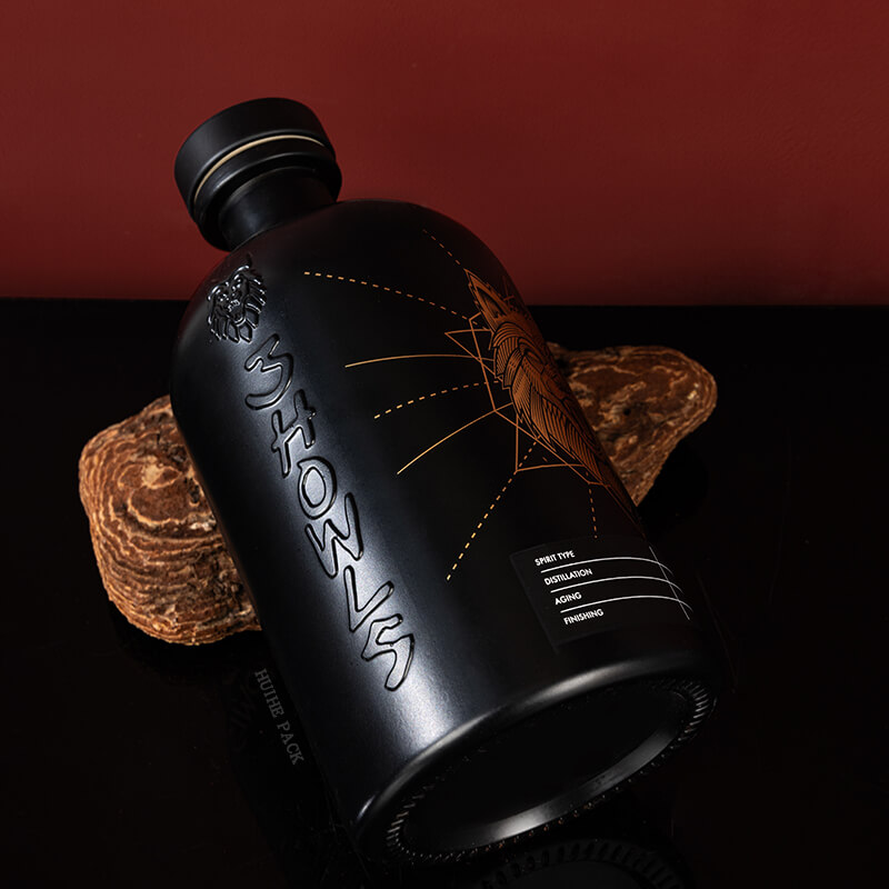 Patrones de estampado caliente Botella de licor-16