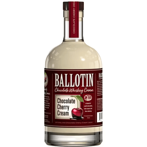 Botella Ballotin Crema de Chocolate y Cereza 750ml