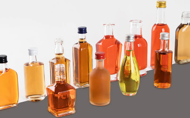 mini botella de licor