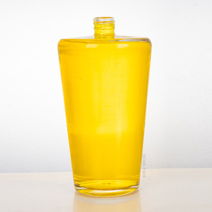 Botella de licor de vidrio cilíndrico de 1000 ml de cilindro