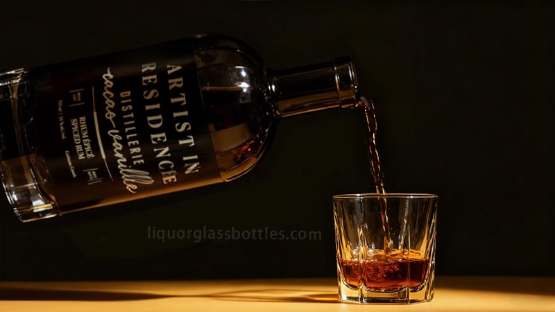 750 ml de botella de licor onzas-3