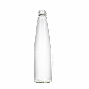 Botella de vidrio para beber agua y bebidas a granel de 630 ml con tapón de rosca